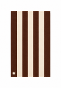 Sweat Towel- espresso stripe (pre order)