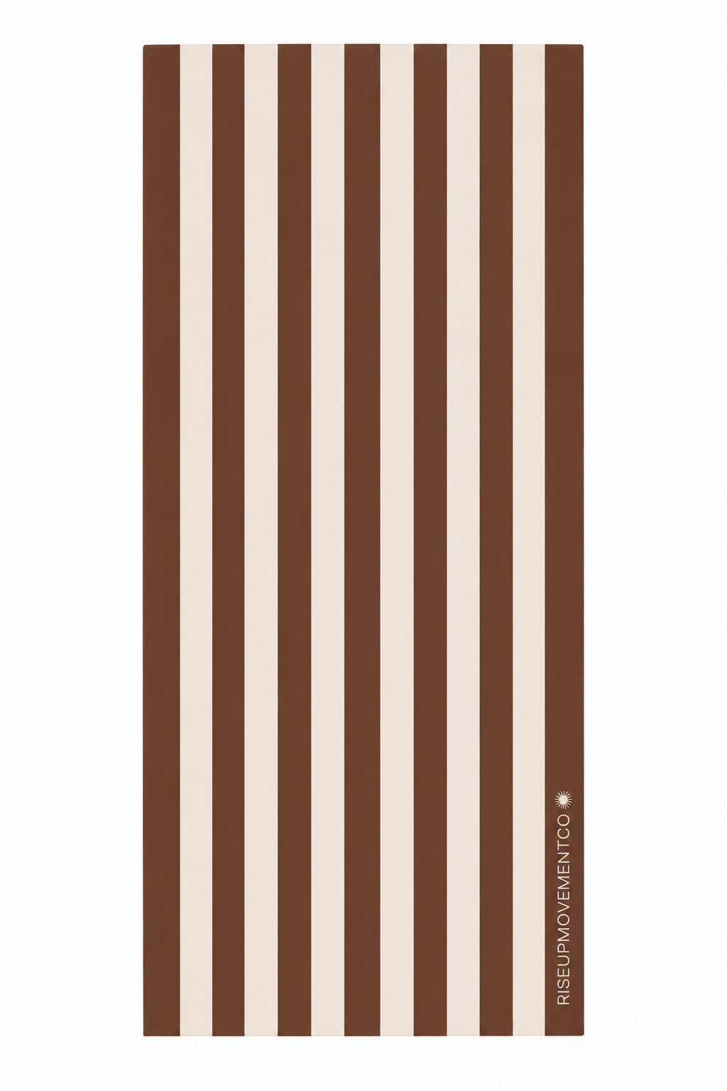 Grip Towel- espresso stripe  (pre order)
