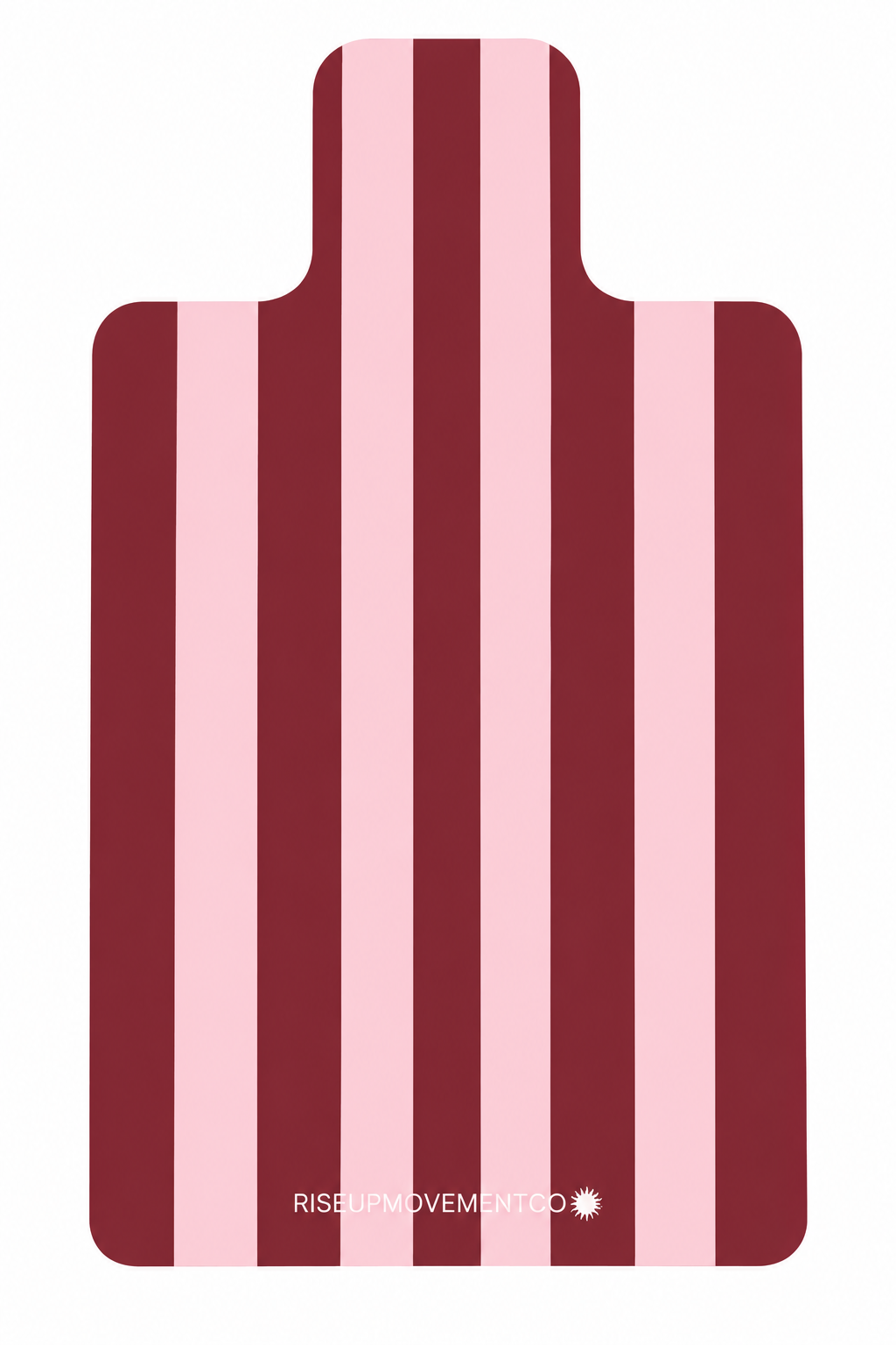 Reformer mat- berry stripe (pre order)