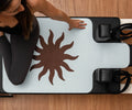 Reformer Mat- Sol Sun Sky Blue